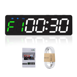 Mini tavolo portatile con Display digitale a LED Timer orologio palestra allenamento per esercizi a intervalli Timer da laboratorio da cucina Timer conto alla rovescia - Product Image 4