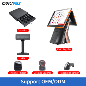 Dual Screen POS Terminal <strong>Computer</strong> Touch Monitor Android Windows I5 I3 15.6&quot; Capacitive Touch Cash Register Machine of Sale - Product Image 6