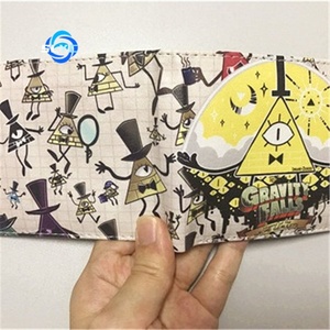 אירופה קריקטורה אמריקאית הנפשת גרוטסקי עיר כוח משיכה נופל סחר זר סטודנט קצר של גברים ונשים ארנקים - Product Image 4