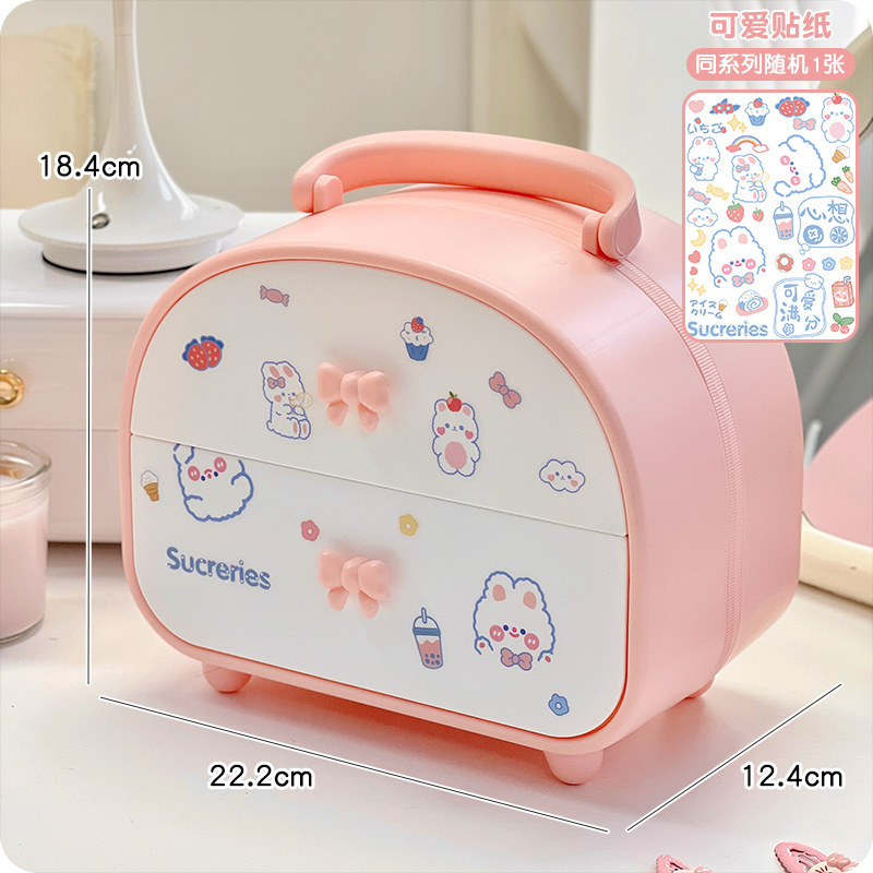 Pink handbag stickers (random style)