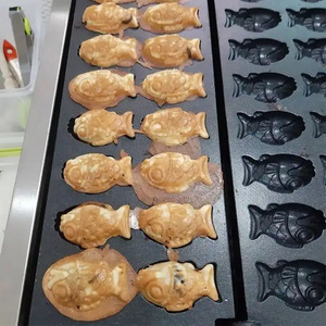 プロフェッショナルサービススナックフードマシン自動ノンスティック金魚ワッフルマシンフィッシュタヤキマシン - Product Image 4