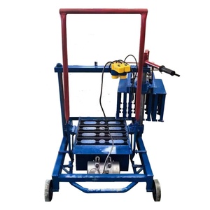 Venda quente novo multifuncional fixo cimento tijolo que faz a máquina, semiautomática bloco moldagem máquina