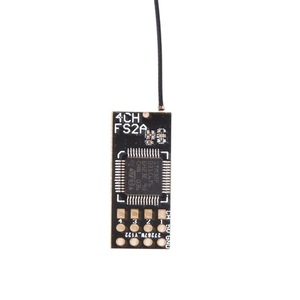 Ricevitore FS2A-4CH ad alte prestazioni PWM 4 canali per telecomando ad ala fissa - Product Image 1