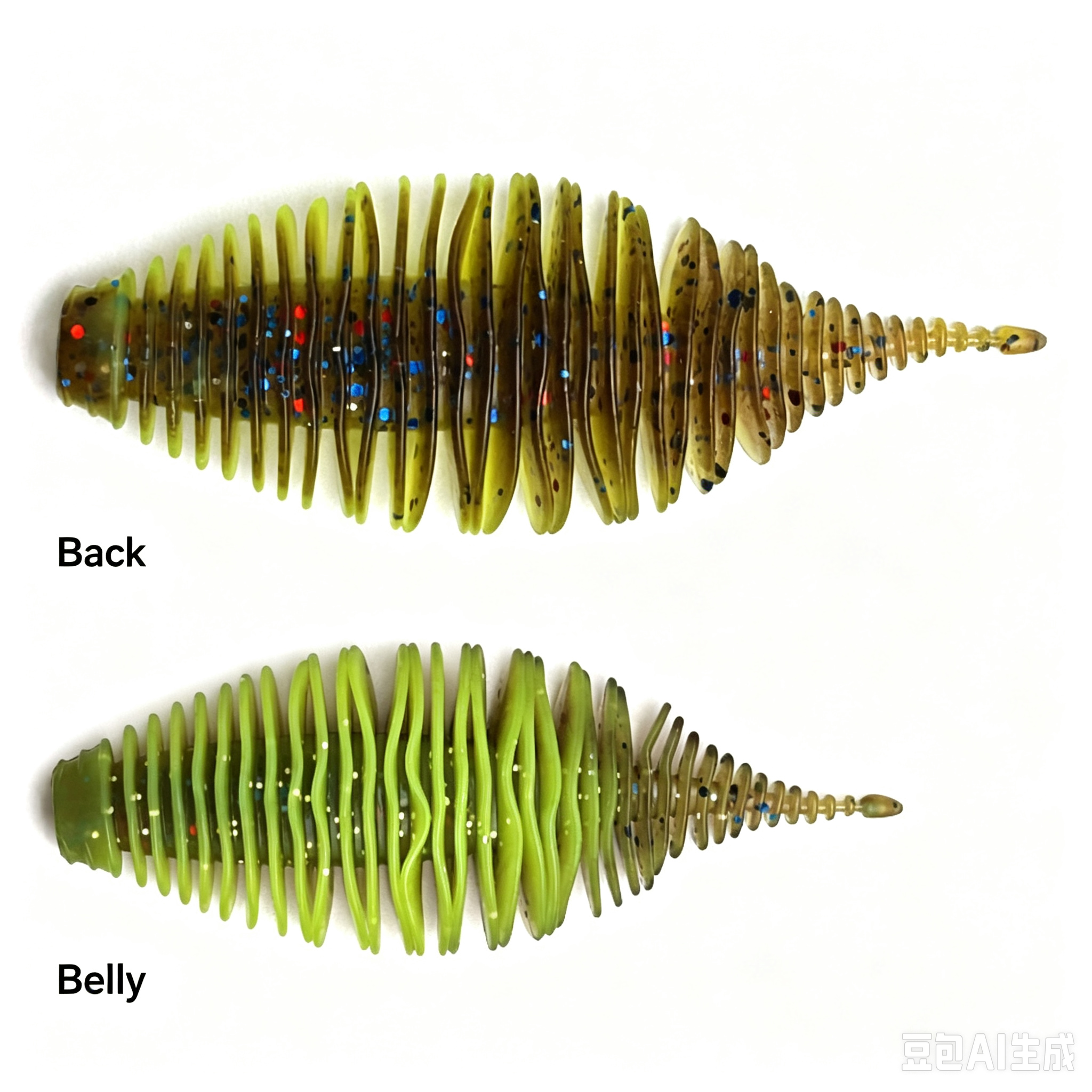 3# Tea Flash Green Belly