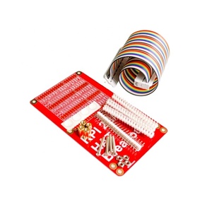 Ahududu pasta ahududu pi ile uyumlu A +/B +/nesil 2 şapka GPIO düz kablo genişletme kartı geliştirme kurulu