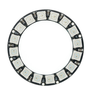 16 Kanal WS2812 WS2812B WS 2811 5050 RGB Lampen feld modul 5V 16Bit Rainbow LED Präzise - Product Image 1