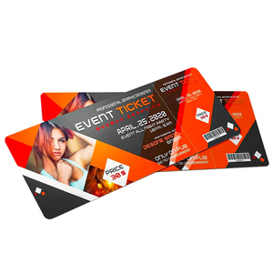 Venta al por mayor personalizado impreso Anti-falsificación Cupón de cartón folleto cupón de descuento para uso comercial - Product Image 6