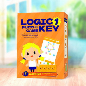 Educational <strong>Toy</strong> for Children Logical Keys English Version Teach Children the Connections and Essence of <strong>Things</strong>