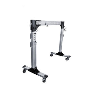 Portable Aluminum Gantry <strong>Crane</strong> <strong>250</strong> kg to 1 Ton Load Capacity Small Size with Adjustable Height Span Gear Motor Core Components - Product Image 5
