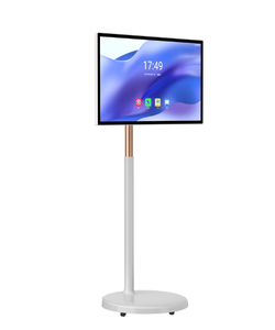 高品質AndroidシステムスマートムーバブルTV360度回転スクリーン2732インチタッチスクリーンモニター内蔵バッテリー - Product Image 3
