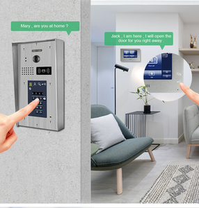 Video timbre múltiples apartamentos video puerta teléfono video intercomunicador sistema apartamento seguridad - Product Image 3