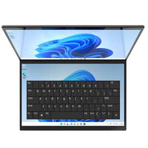 2024 New <strong>2</strong> in 1 <strong>Yoga</strong> Tablet Portable 10.5 Inch Dual Screen Win 10/11 DDR4 Double Touch Monitor Type-c Intel N95 Business Laptop - Product Image 1