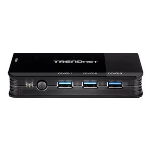 TRENDNET TK-U404 4ポート共有スイッチ4 PC/1ユーザーUSB 3.1 (91994194663) - Product Image 1