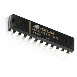 Electronic Components MAX7219CNG DIP-24 <strong>MAX7219</strong> 8-Digit <strong>LED</strong> Display Drivers IC New original Intergrated Circuit - Product Image 1