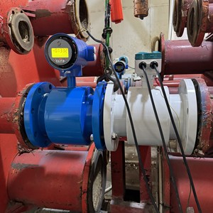 Medidor de flujo de tipo remoto de acero inoxidable Kaifeng 0.15% 0.5% R Salida de pulso de precisión para medición de agua Caudalímetros magnéticos OEM - Product Image 3