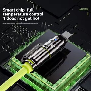 CHXDEV 240W 4-in-1 çift tip-c veri Apple için kablo 7-16 Huawei cep telefonları için USB3.0 naylon 6A hızlı PD hızlı şarj 2-2 şarj - Product Image 4