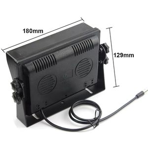 Último diseño de pantalla táctil de 7 pulgadas, soporte en U, modelo de Monitor de camión de coche con parasol, entrada de vídeo de 2 canales, respaldo de Vista trasera - Product Image 5