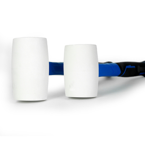 Chất lượng cao trắng hai đầu cao su vồ búa sợi thủy tinh xử lý sàn gạch công cụ cài đặt OEM tùy chỉnh hỗ trợ - Product Image 5