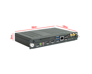 <strong>NEW</strong> 120*180*30 OPS PC Alder Lake I3-1215U,I5-1235U,I7-1250U UHD Graphics RAM HD-MI WI-FI RS232 NGFF1 512GB Type-C Ops <strong>Computer</strong> - Product Image 1