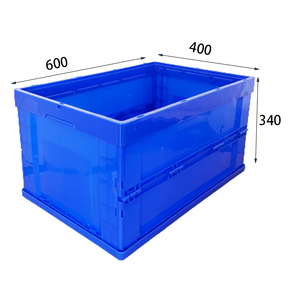 Cesta de transporte de almacenamiento de malla de PP plegable Contenedores logísticos apilables que ahorran espacio Reciclables y ecológicos - Product Image 4