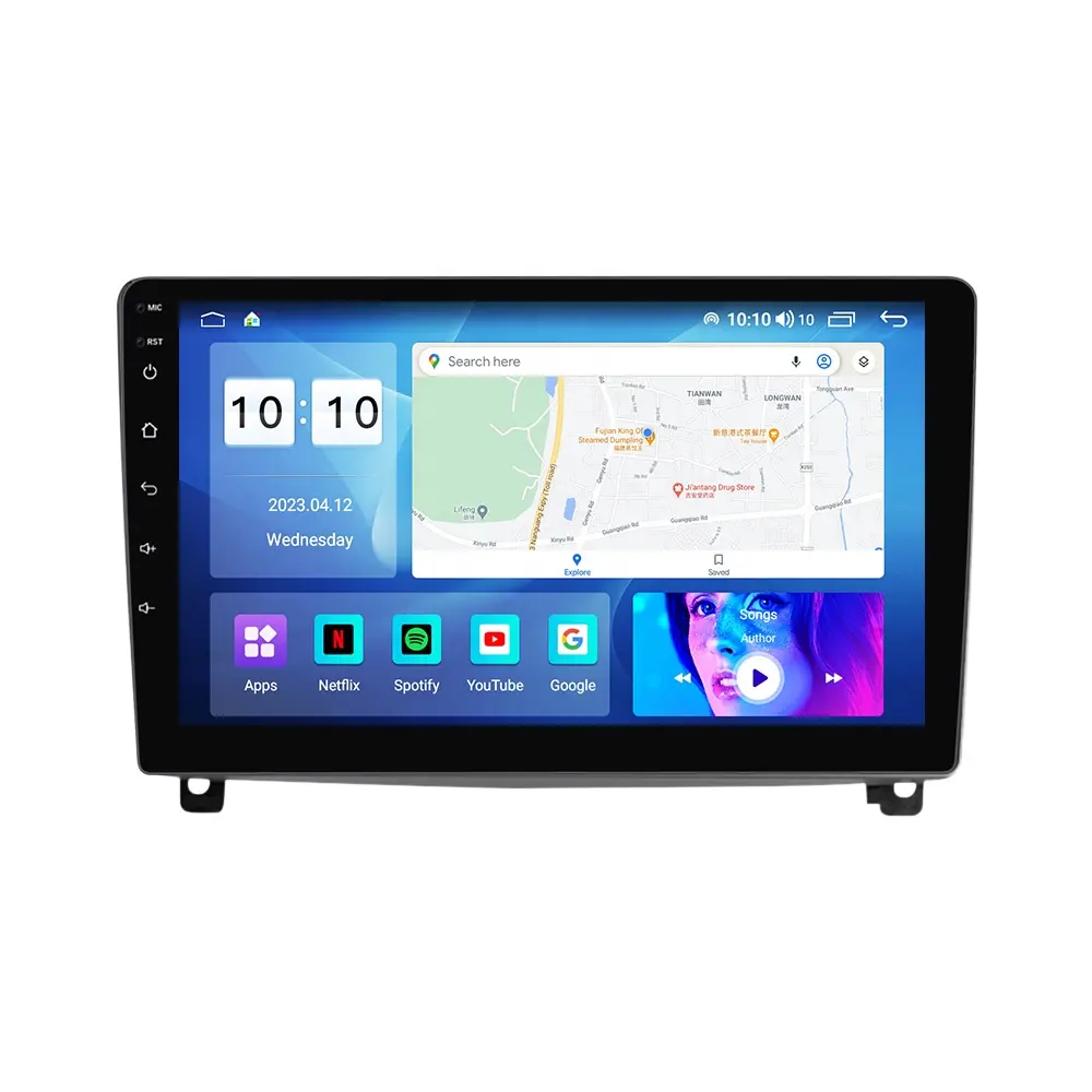 Mekede MS 8-Core 8 + 256GB IPS tela DSP RDS CP Car DVD Player exibição de vídeo para Peugeot 407 2004-2011