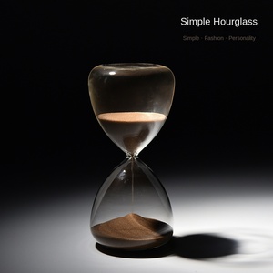 Tùy chỉnh bao bì phong cách hiện đại 15 phút cát đồng hồ cát hẹn giờ sáng tạo kính đồng hồ cát cho văn phòng nhà trang trí quà tặng - Product Image 2