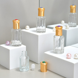 Büyük alüminyum flainside 5 ml rulo ortak şişme eğlenceli glitter uçucu yağ silindirler içinde topları ile flainside altın - Product Image 4