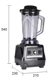 เครื่องปั่นไฟฟ้า380ความจุสูง3.8ลิตรอุปกรณ์ครัวเครื่องสกัดคั้นน้ำผลไม้สดเครื่องผสมไฟฟ้า - Product Image 2