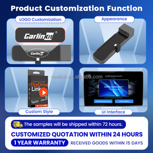 Carlink Kit TV thông minh xe Adapter Android Auto 3 in1 không dây HDMI Carplay Dongle xem video trong xe chơi Ai hộp cho Apple - Product Image 2