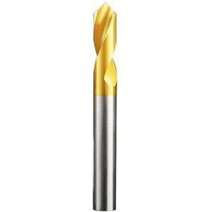 Wholesale Cheap CNC Machining Tool <strong>HSS</strong> M35 90 Degree <strong>Center</strong> Spotting Drill Bit for Metal and Steel with Titanium Coated