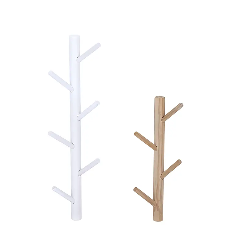 Precio de fábrica, colgador de Ropa en forma de árbol, ropa para el hogar, estante colgante Para sala de estar, estantes de secado de abrigos de madera Para Ropa, soportes