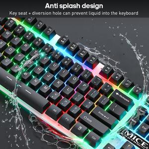 OEM Factory <strong>Computer</strong> Game <strong>Keyboard</strong> AN-350 Suspended Keycaps Mechanical Feeling Glowing Wired Gaming <strong>Keyboard</strong> and Mouse Set - Product Image 3