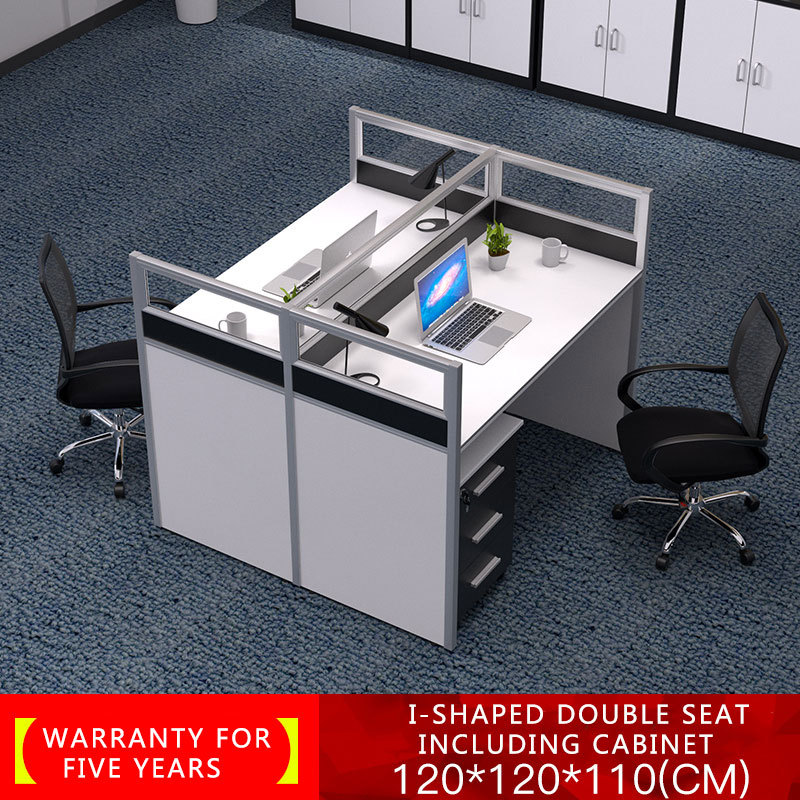 I-shaped 2-seater with drawer