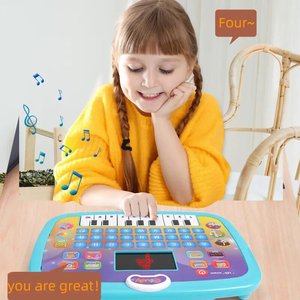 NEW Kids English Learning Machine Piano Study Spelling Letters Educational Intelligent LCD Screen Tablet <strong>Computer</strong> Learning <strong>Toys</strong> - Product Image 6