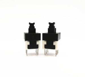 HCNHK marca 8.0 millimetri DPDT 6 pin push button switch 8*8 lock & non-lock conformi alla normativa Rohs - Product Image 5