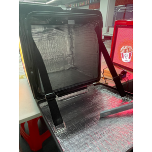 กล่องแสดงผล LED สำหรับจัดส่งรถจักรยานยนต์ P3กลางแจ้ง | IP65กันน้ำสำหรับโฆษณาจัดส่งอาหารการติดตาม GPS แบบเรียลไทม์ | การควบคุม WiFi/4G
