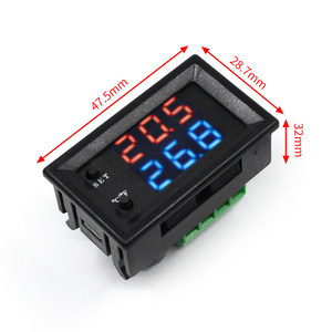 Termostato Digital LED W2809 W1209WK, controlador de temperatura, módulo de placa con Sensor de temperatura inteligente, 12V DC - Product Image 3