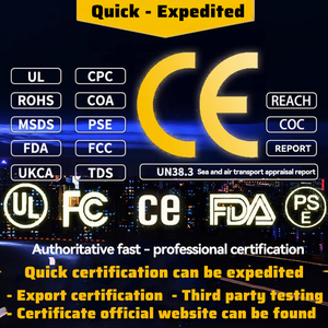 การประมวลผลการรับรอง EU CE เครื่องจักร FCC FDA Amazon CPC PSE ถึง ROHS UKCA MSDS - Product Image 6