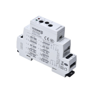 Yx522A/B/C/<strong>D</strong>/E Digital Time Delay Relays Multi-Time Period Rail Type Relay Replacement for AH3 - Product Image 3