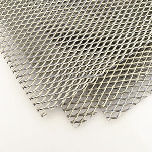 Elmas delik Gr1 titanyum genişletilmiş ağ katot titanyum levha 3x6 3mm titanyum örgü ızgara rulo - Product Image 1