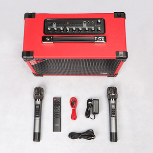 Alto-falante portátil <span class=keywords><strong>bluetooth</strong></span> ZW-A6 w, couro de madeira, uhf, portátil, suporte ao microfone, instrumento musical, efeito de som 3 <span class=keywords><strong>dsp</strong></span>, 100