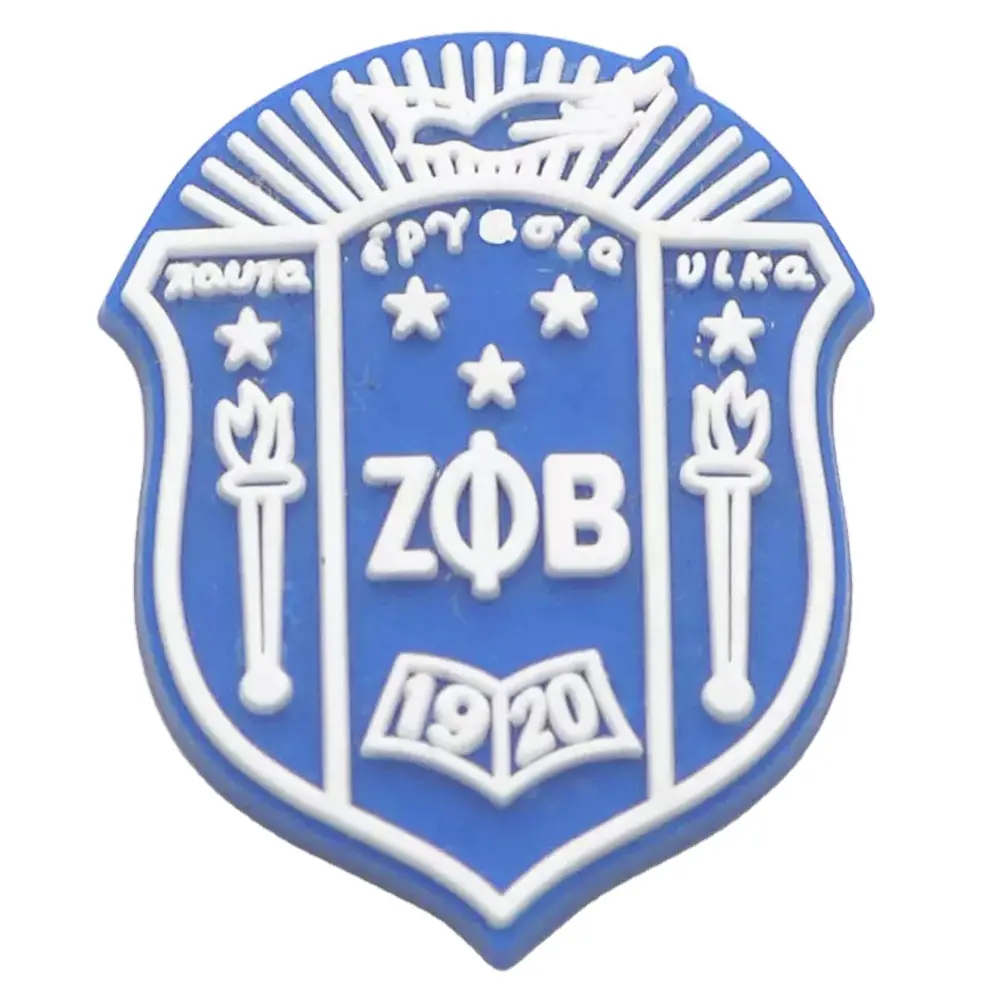 Zeta Phi Beta Sorority 1920 Classic For letter dovehigh-heeled shoes PVC Shoes Decoration Charms