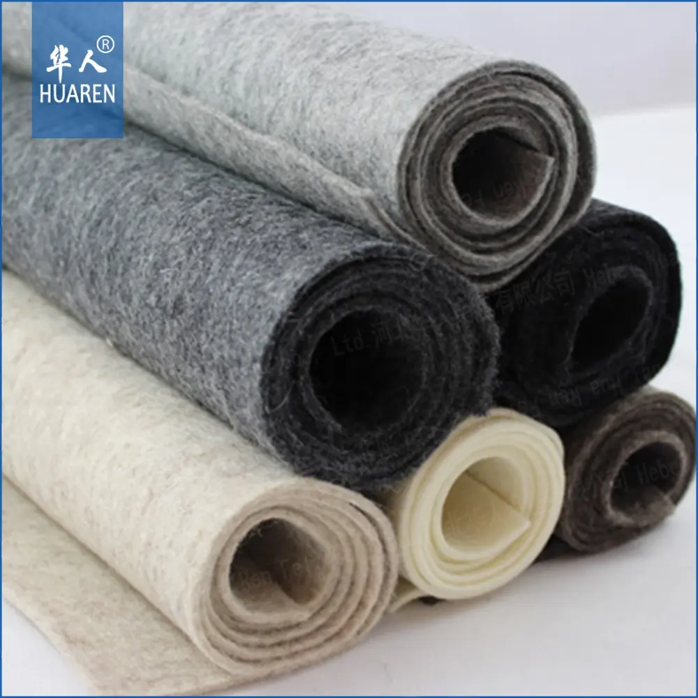 machine felt sheet pressed felt roll wool industrial felt