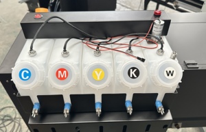 Eizoulyn A1 kỹ thuật số i3200 6 đầu dtf máy in nhanh 80 m/h Tốc độ in mực dung môi lai với bột tấm máy in DTG - Product Image 6