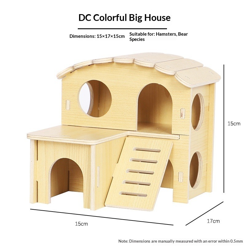 Grande maison colorée de DC