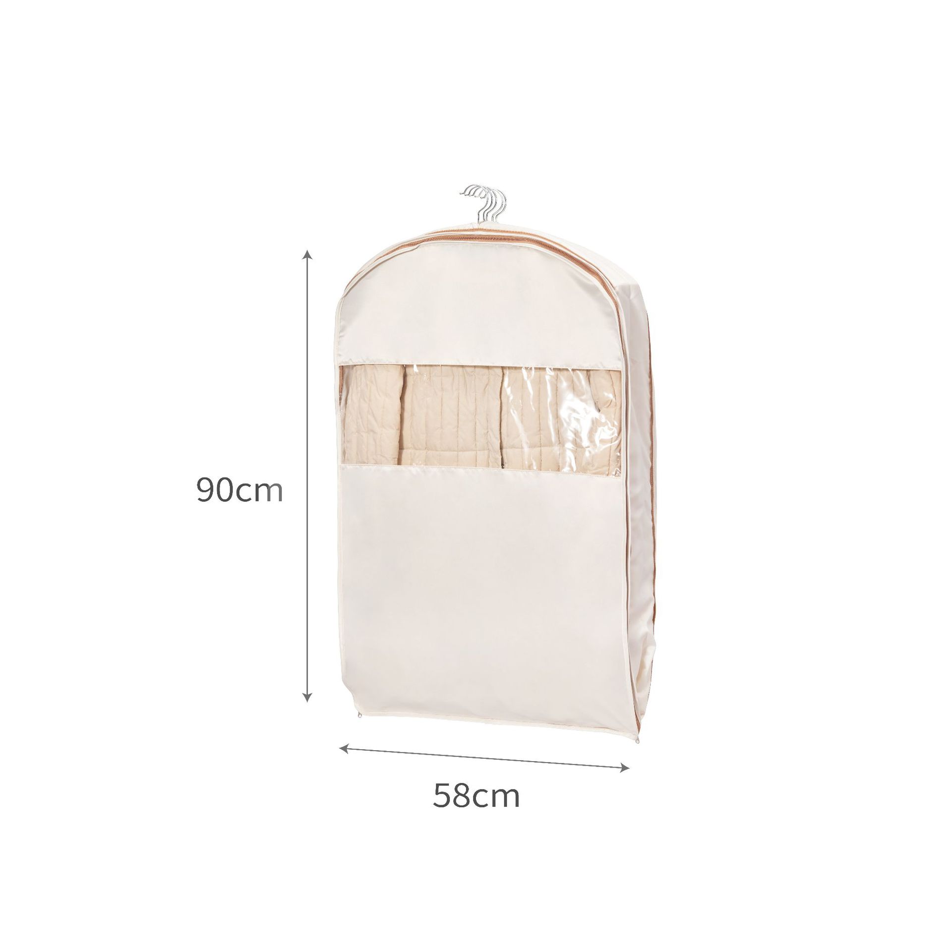 Satin compression dust cover 90*58*15cm