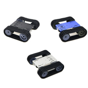 Intelligentes Auto-Chassis-Kit T101 Ketten-Tank-Chassis-Roboter auto, geeignet für Arduino-Kit - Product Image 1