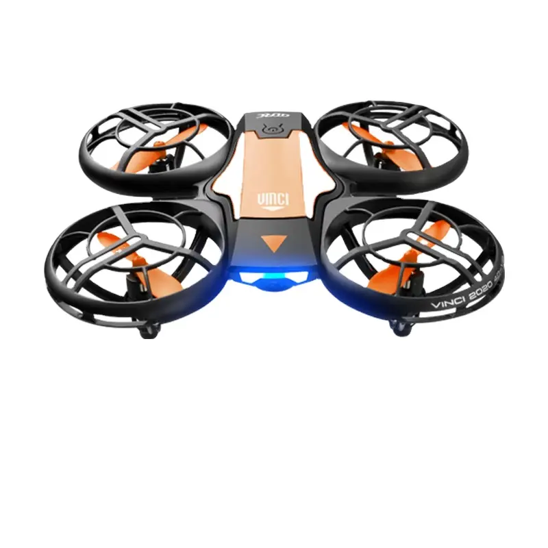 Drones de tamaño pequeño con cámara a la venta flycam RC quadcopter Dron enfant avión remoto barato 4drc V8 mini Dron de control manual