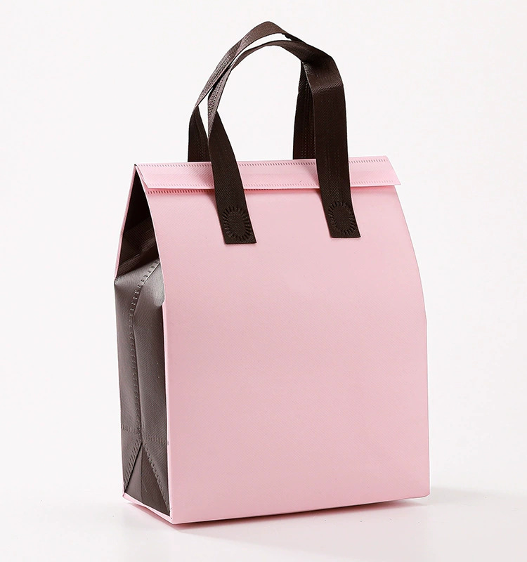 21*27*11cm Light pink and brown