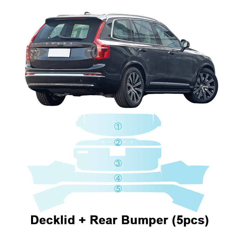 SKU-04-TPU Decklid _ paraurti posteriore (5 pz)
